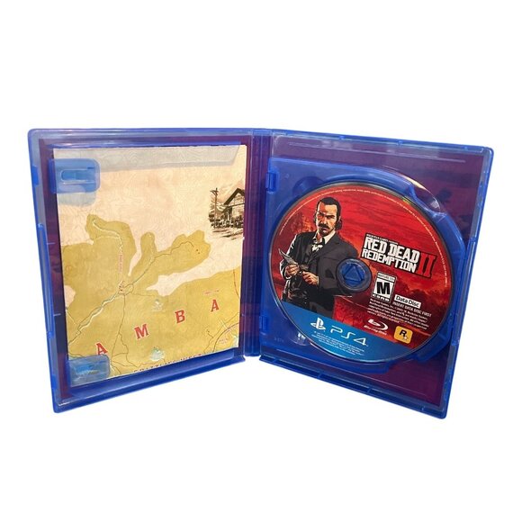 Red Dead Redemption II PS4 Game With Map & Case Pre-Owned - Picture 2 of 4